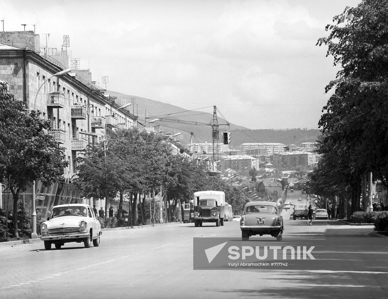 Lenin Street in Kirovakan