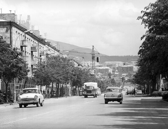 Lenin Street in Kirovakan