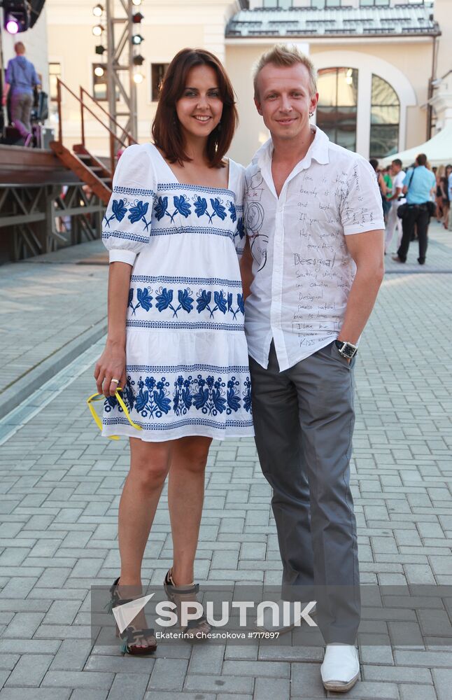 Anton Komolov and Olga Shelest