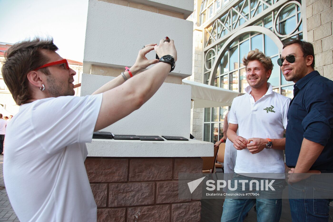 Alexande Anatolyevich, Mitya Fomin and Igor Chapurin