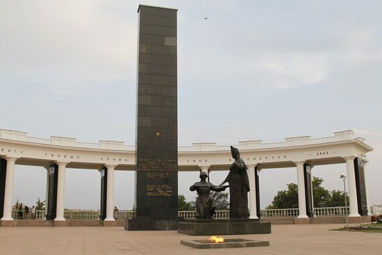 Monument to Mordvinian soldiers