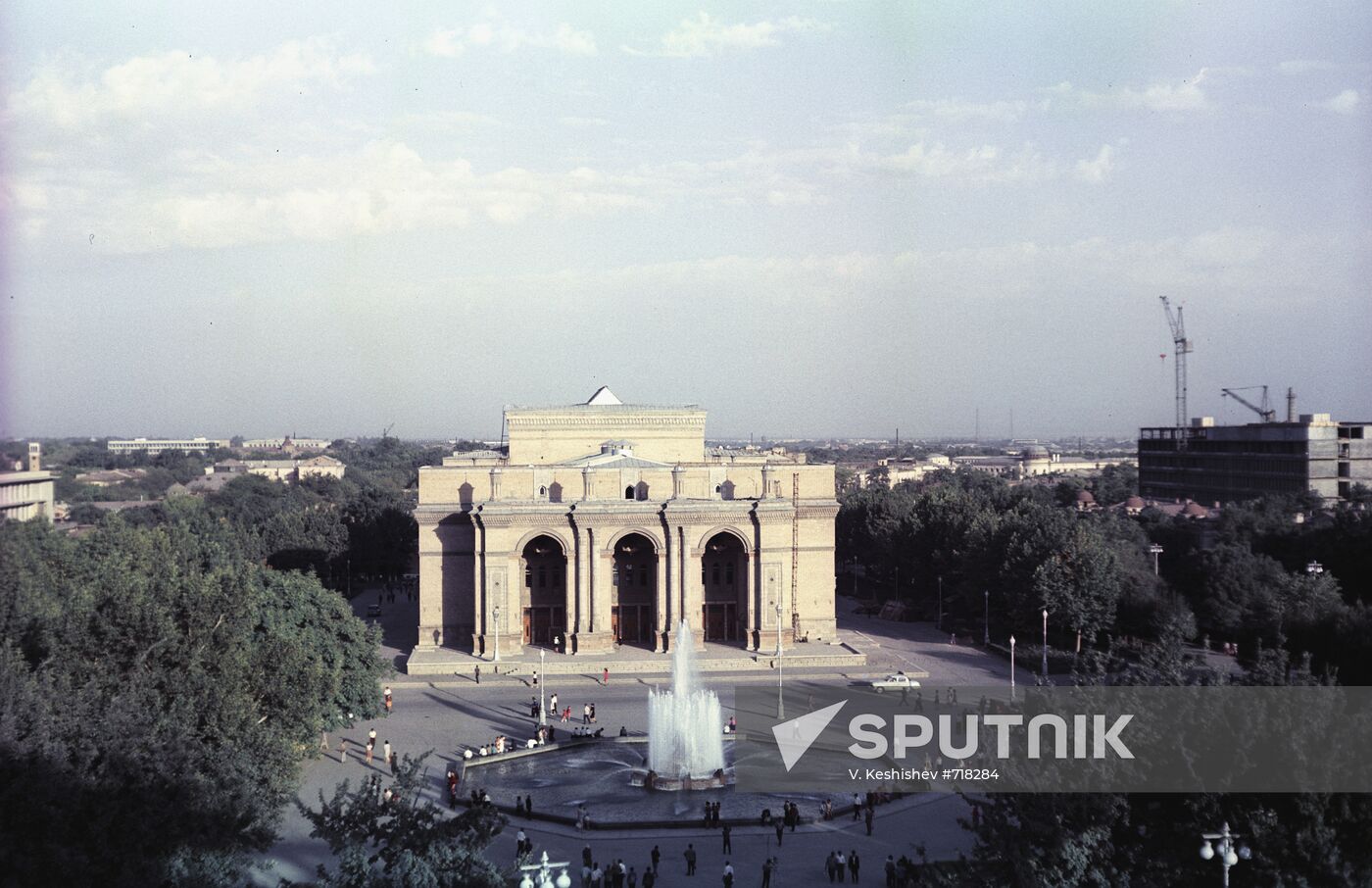 Alisher Navoi Opera and Ballet Theater in Tashkent