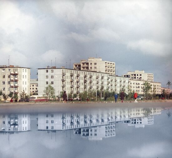Novopolotsk, town of chemical industry's workers