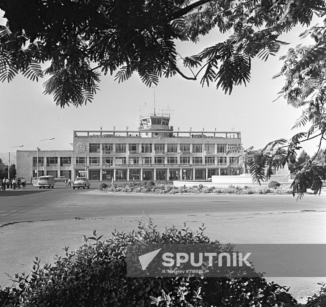 Air terminal in Dushanbe