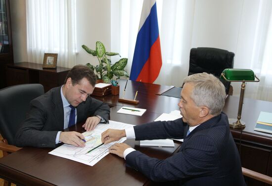 Dmitry Medvedev visits Belgorod Region