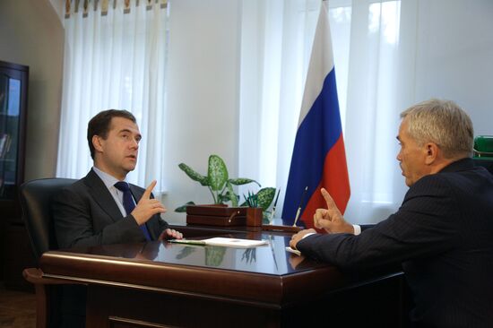 Dmitry Medvedev visits Belgorod Region