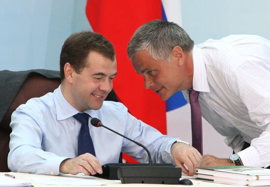 Dmitry Medvedev visits Belgorod Region