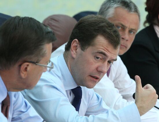Dmitry Medvedev visits Belgorod Region