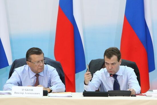 Dmitry Medvedev visits Belgorod Region