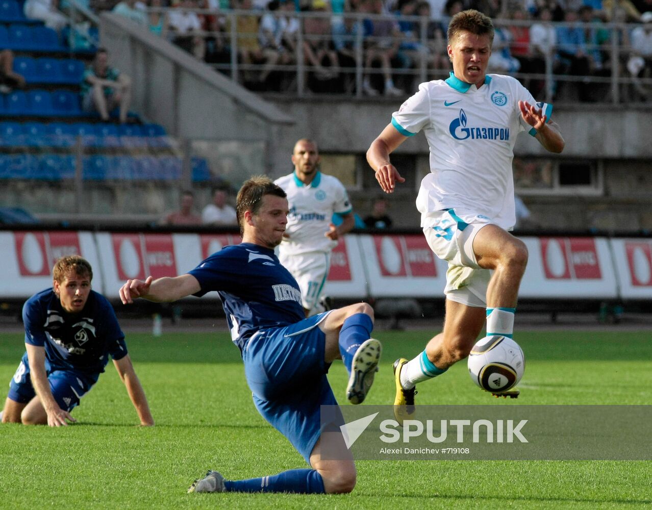 Football. Russia Cup. Round 1/16 match Dynamo vs. Zenit