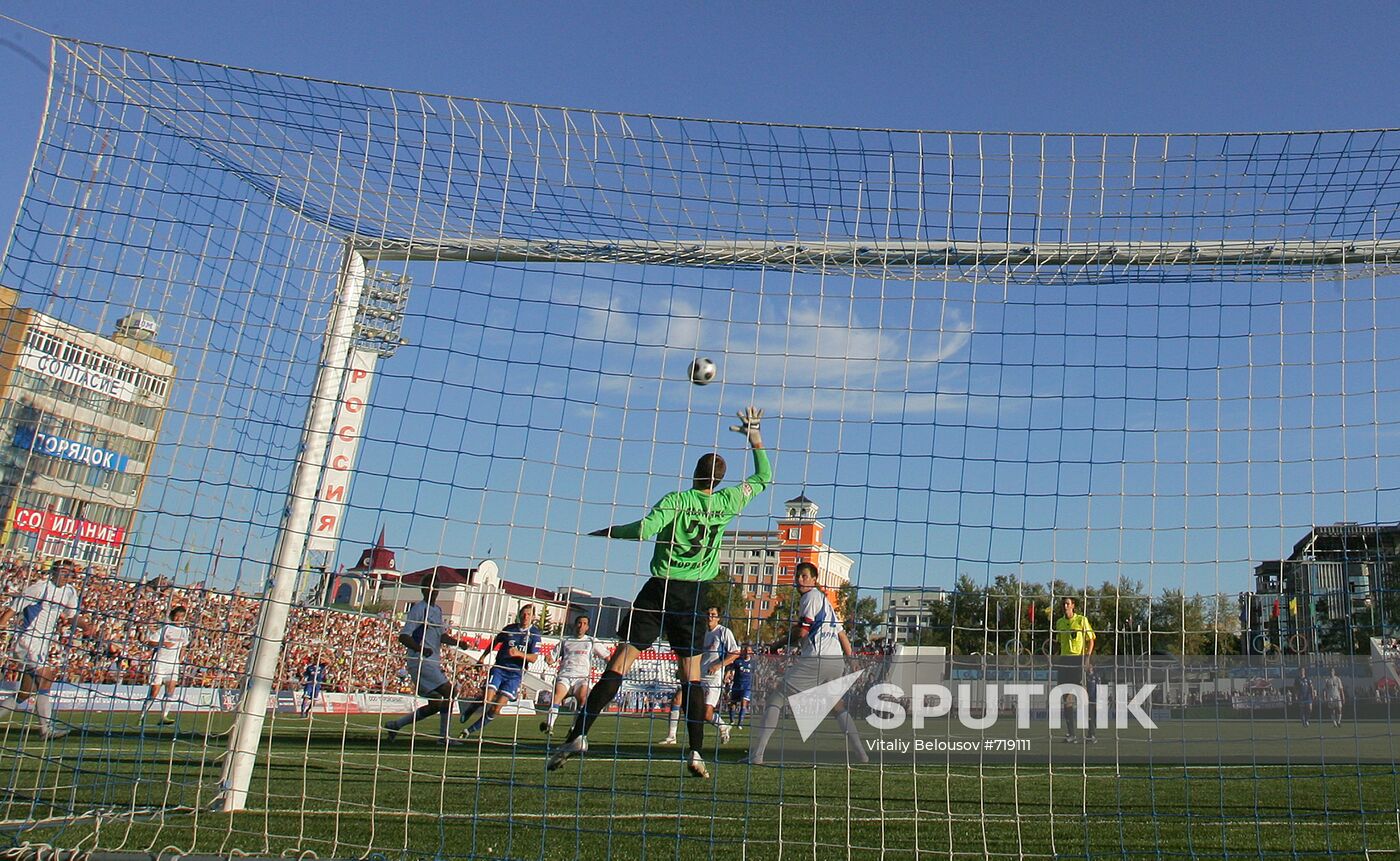 Football. Russia Cup. Round 1/16 Mordovia vs. Dynamo