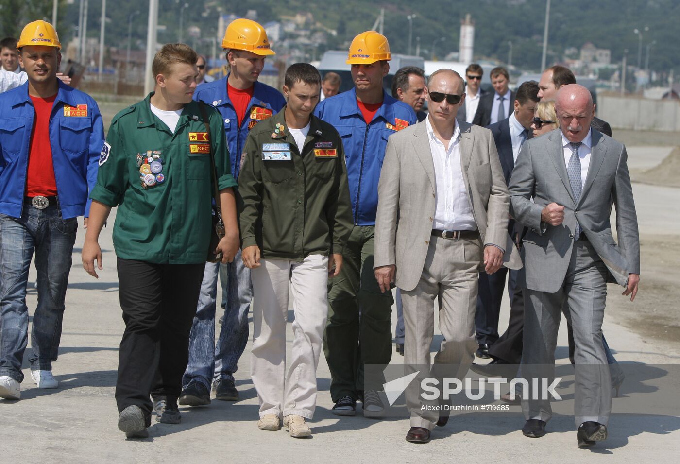 Working visit of Vladimir Putin to Sochi