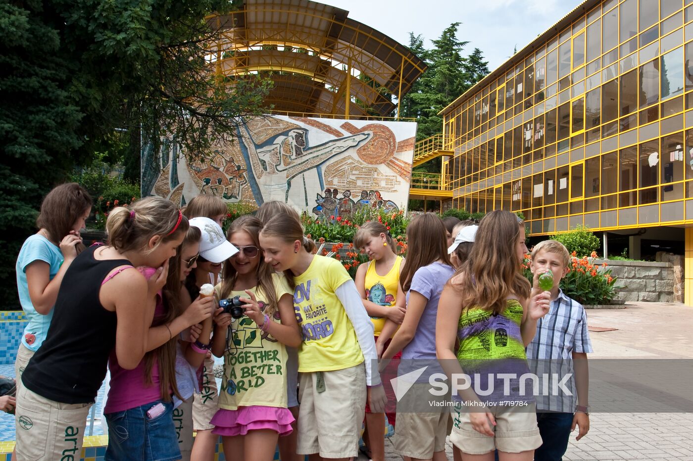 Buildings of International Children's Center Artek