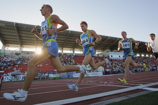 5,000-meter race among men