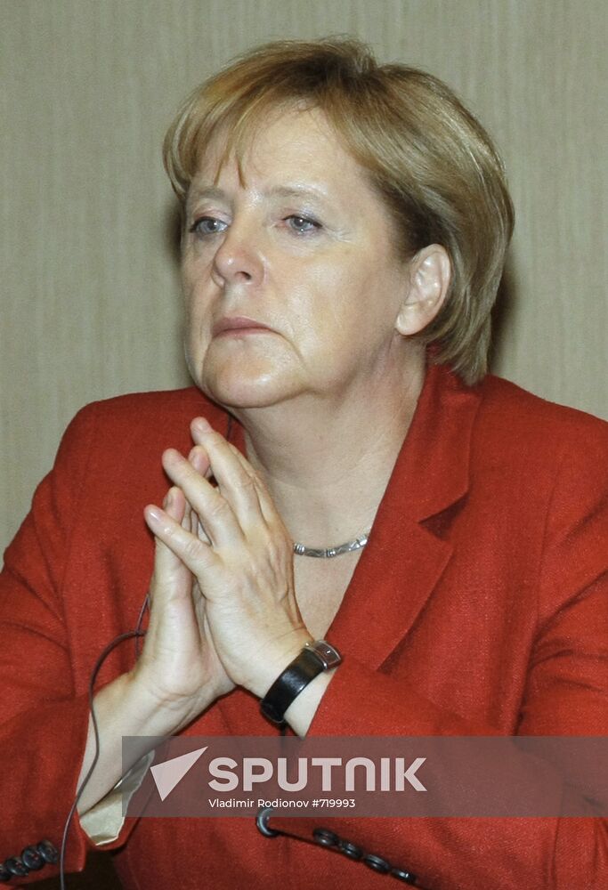 Angela Merkel in Yekaterinburg
