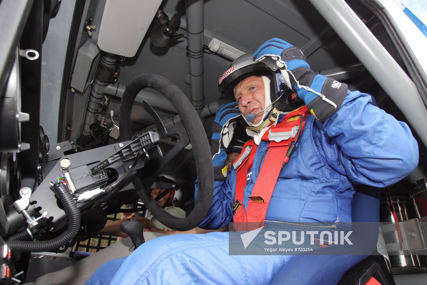 Presentation of a new race truck of KAMAZ-Master team