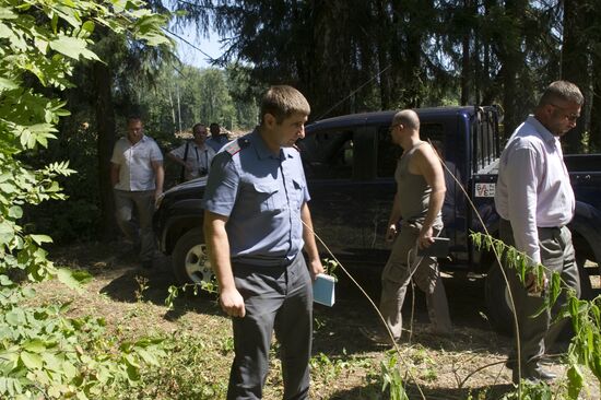 Khimki forest felling begins from the Sheremetyevo side