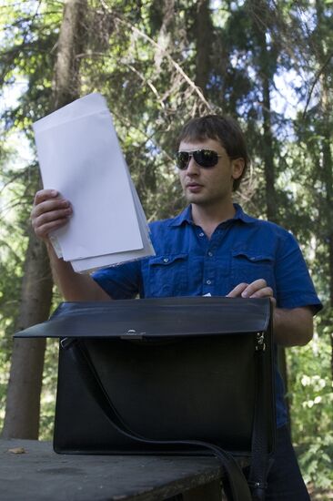 Khimki forest felling begins from the Sheremetyevo side