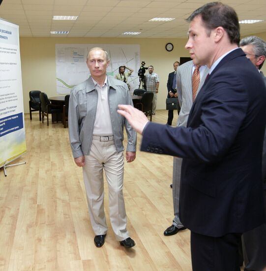 Vladimir Putin visits Volgograd