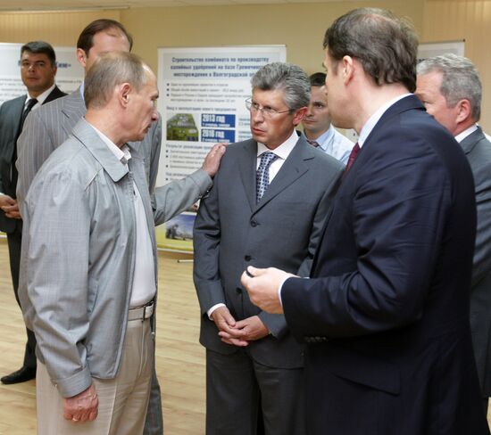 Vladimir Putin visits Volgograd