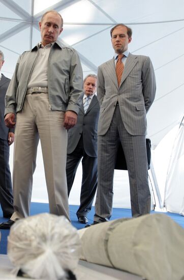 Vladimir Putin visits Gremyachinskoye potash salt deposit