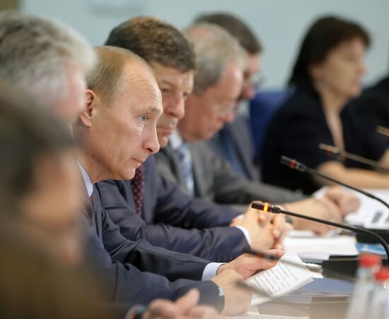 Government committee's sitting in Volgograd