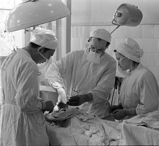 Soviet surgeon and physiologist Vladimir Demikhov