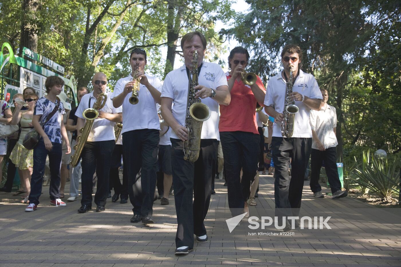 Saxophonist Igor Butman and his band