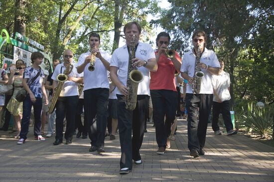 Saxophonist Igor Butman and his band