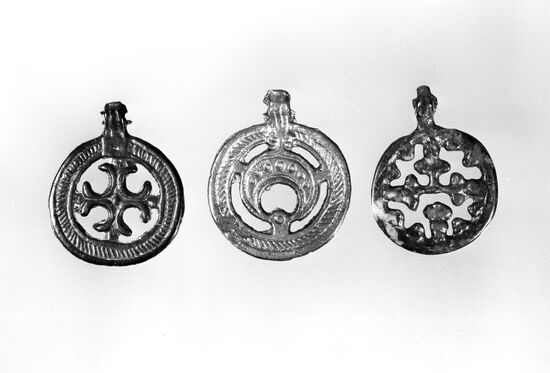 Coin-like pendants