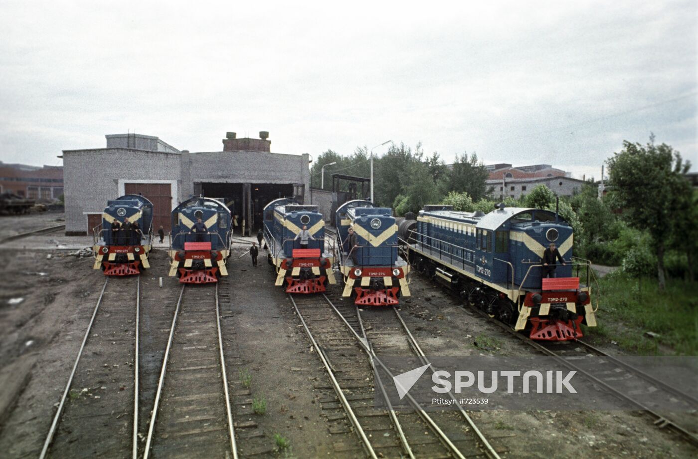 Diesel locomotives built by Bryansk Engineering Plant