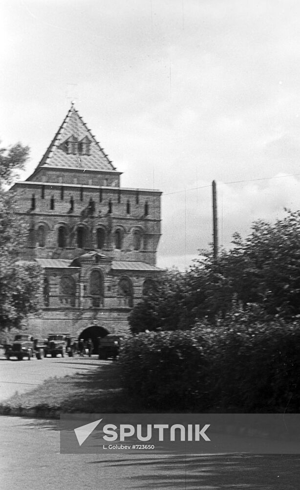 Dmitriyevskaya Tower of Nizhny Novgorod Kremlin