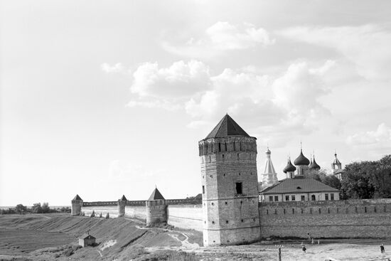 A view on the Monastery of Our Saviour and St. Euthymius