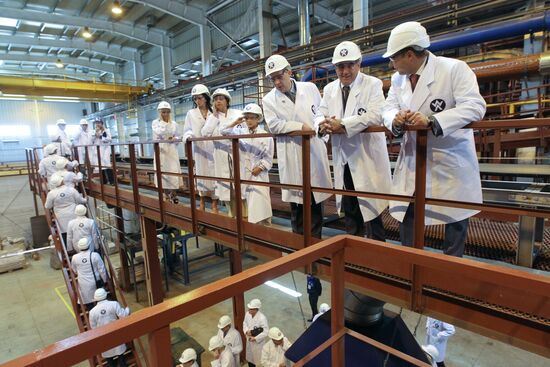 Shop at Wheelabrator Allevard Kurgan plant