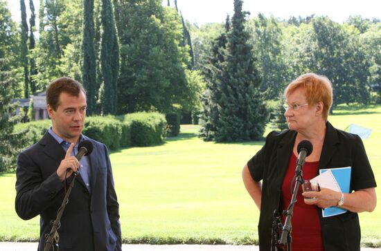Dmitry Medvedev on working visit to Finland. Day Two