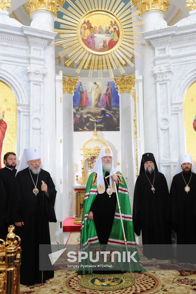 Patriarch Kirill visits Odessa