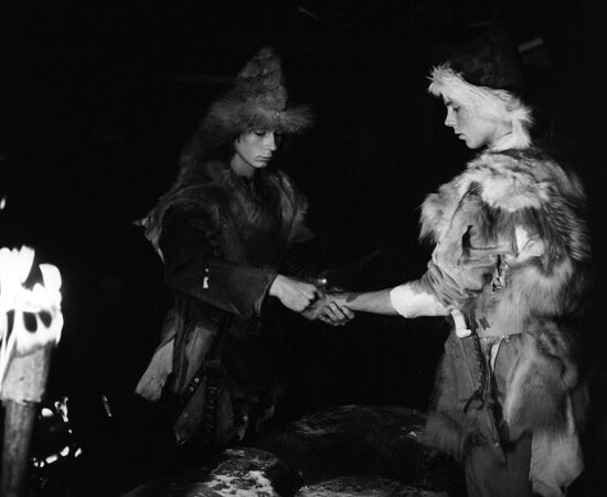 Shot from feature film "Trees Grow on the Stones Too"