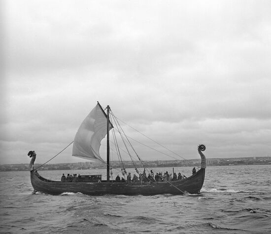 Viking longship