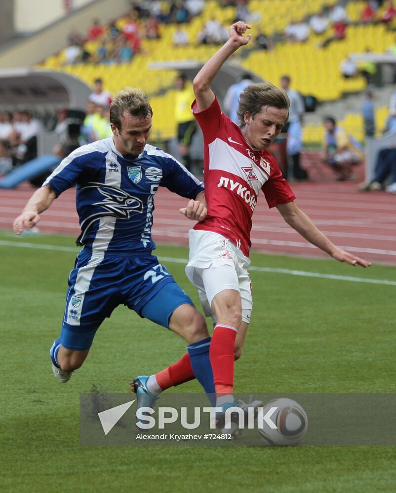 Russian Football Premier League: Spartak Moscow vs. Sibir