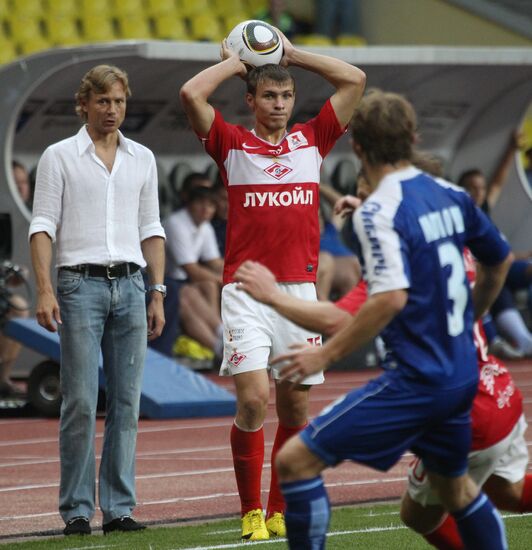 Russian Football Premier League. Spartak vs. Sibir
