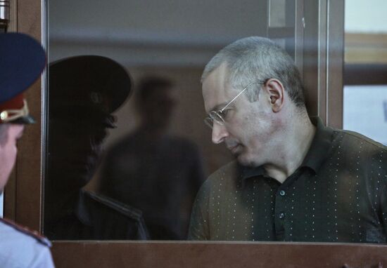 Cases of Khodorkovsky and Lebedev examined in court