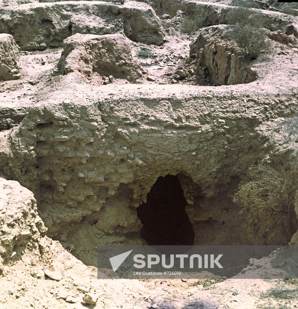 Archeological excavations at the place of the ancient city of Me