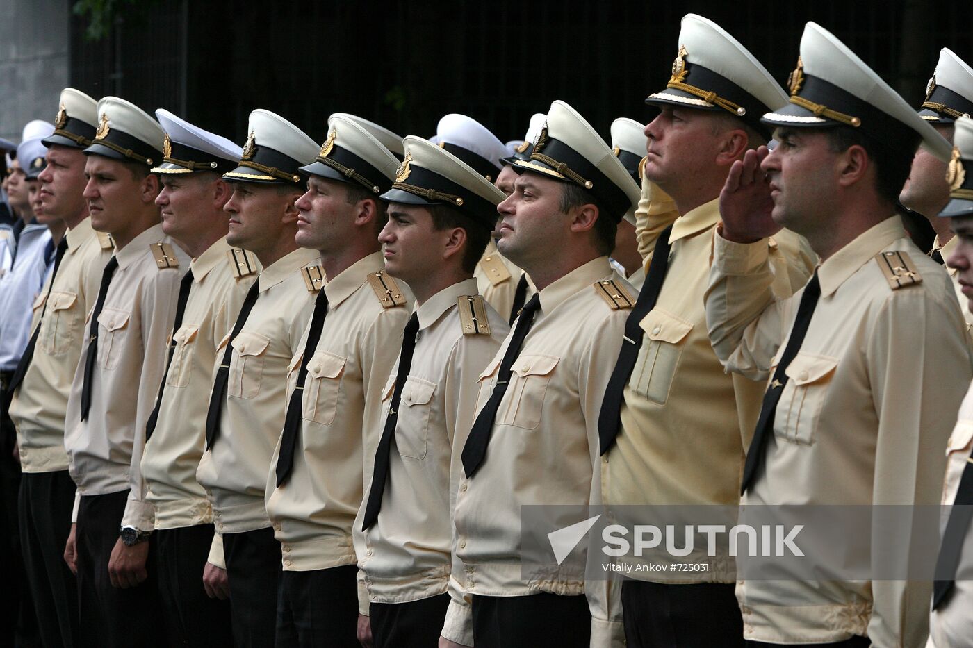 Black sea Fleet officers