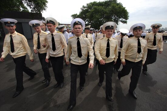 Sailors of Black Sea Fleet