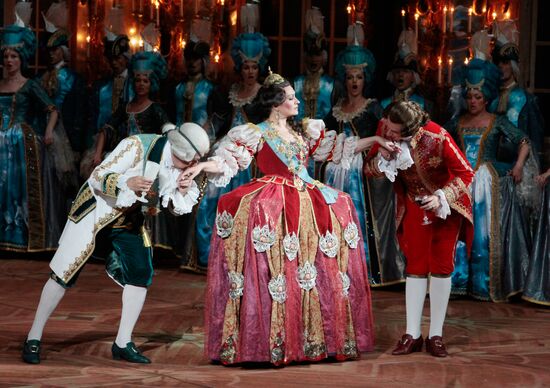 Opening night of David Tukhmanov's Tsarina at Bolshoi Theater
