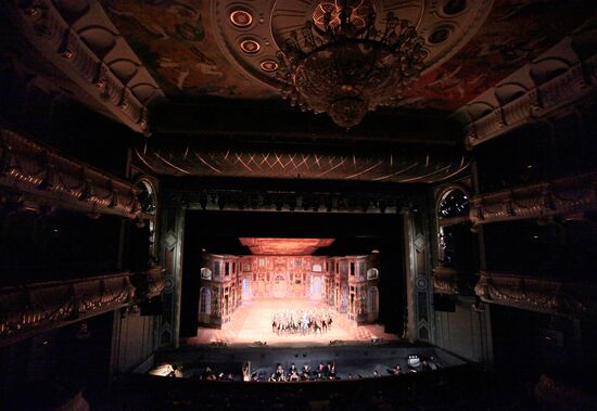 Opening night of David Tukhmanov's Tsarina at Bolshoi Theater