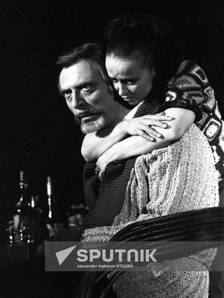 Scene from play Interview In Buenos Aires