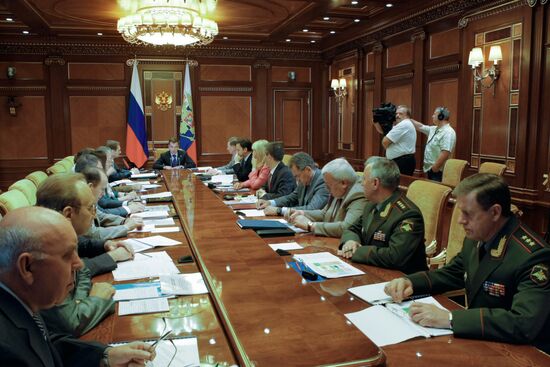 Dmitry Medvedev conducts certain events, July 22, 2010