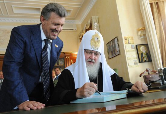 Patriarch Kirill becomes Honored Doctor of Odessa Law Academy