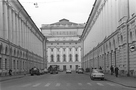 Architect Rossi Street, Leningrad